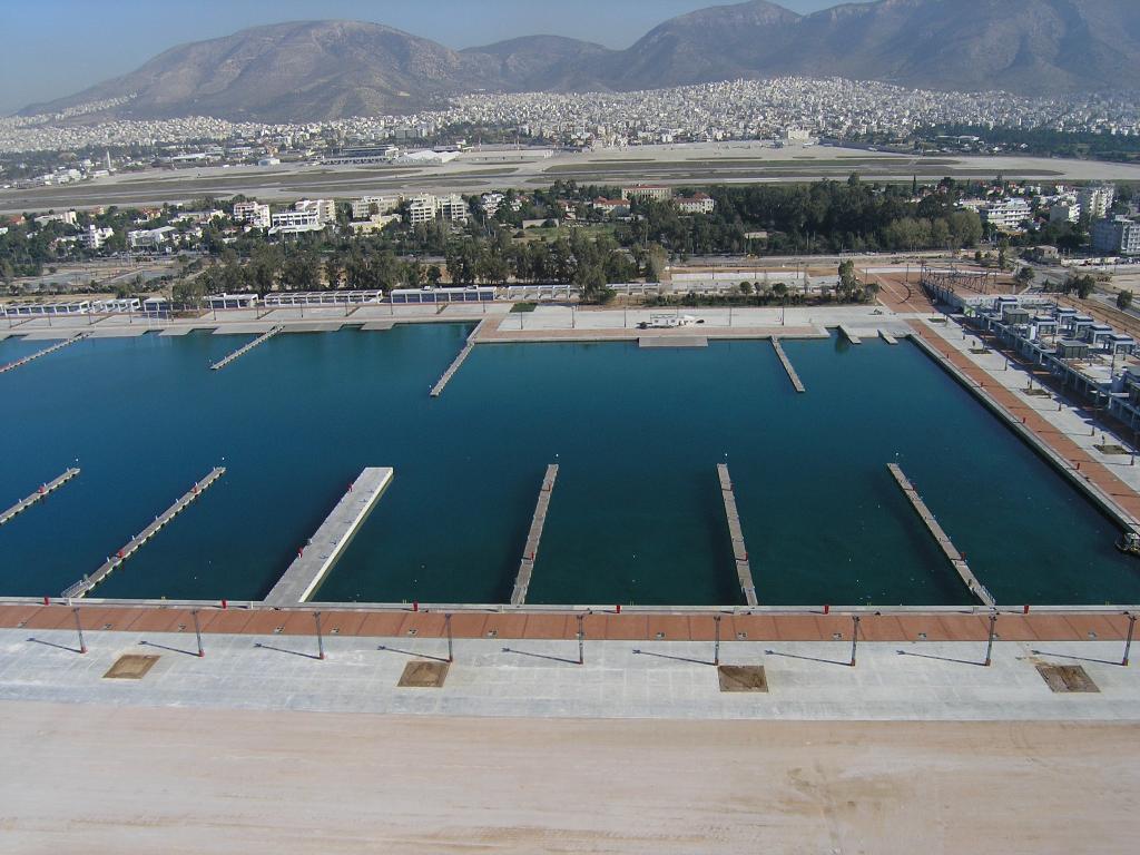 2. Construction of Olympic Sailing Center in Agios Kosmas